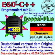 Org. E60-Rücksteller bei Fehler E60,Ausles,Statis.Bally Merkur Löwen Geldspieler