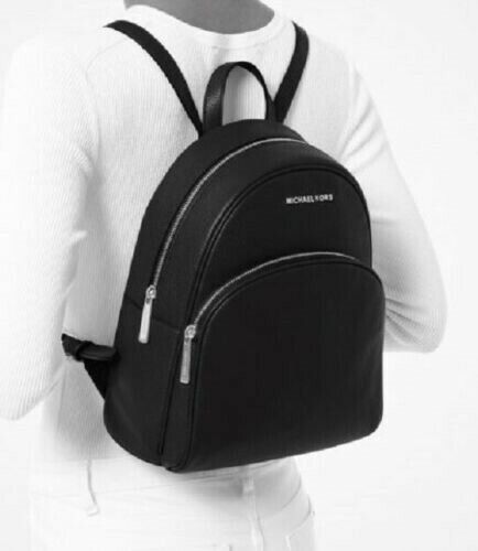 Abbey Medium Pebbled Leather Backpack