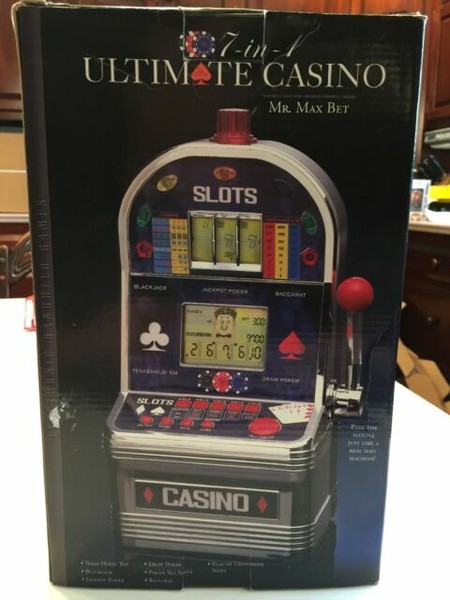 7 in 1 Ultimate Casino Excalibur Slot Machine With Mr Max Bet Talking