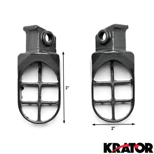 Reposapiés de carreras para motocross MX para bicicletas KTM MXC EXC SXS RXC LSE Foto 3 de 4