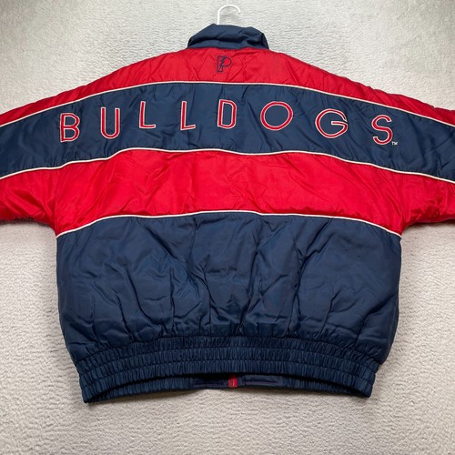 Vintage Fresno State Bulldogs Jacket Mens Large Pro Player - Picture 11 of 17