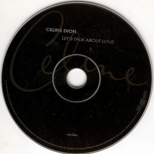 Celine Dion – Let's Talk About Love (CD, Columbia COL 489159 2)