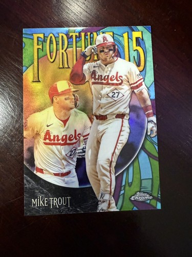 Mike Trout #F15-3 card