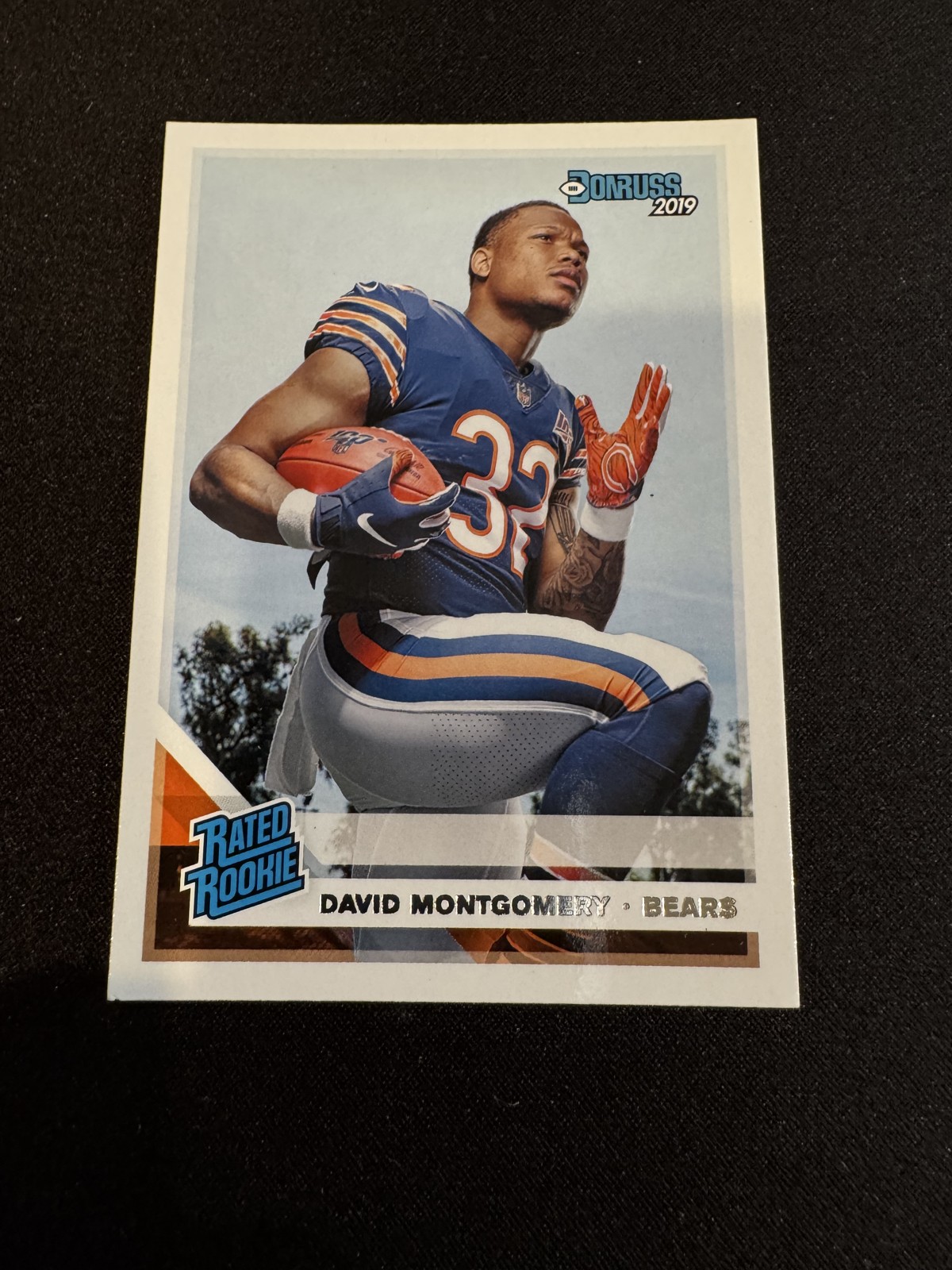 2019 Panini Donruss - Rated Rookie David Montgomery #311 (RC)