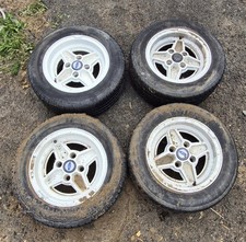 Ford Capri Lazer Alloy Wheel, 4-Spoke, 13" x 6", RS Style Ford Escort.