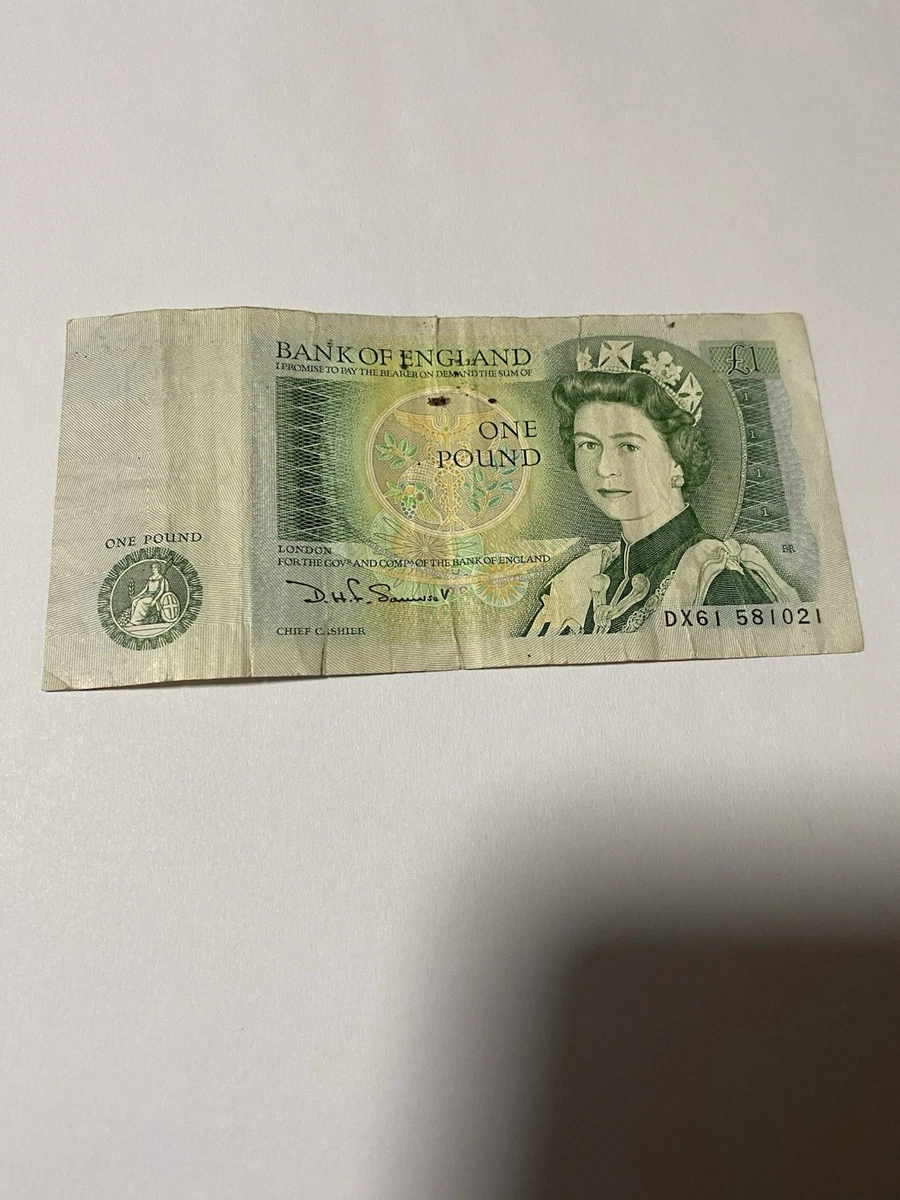 1980 Banknote UK Paper Money for sale | eBay