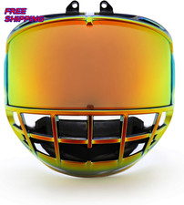 GY Hockey Full Shield Visor Junior Ice Hockey Helmet Full Face Protection Visor