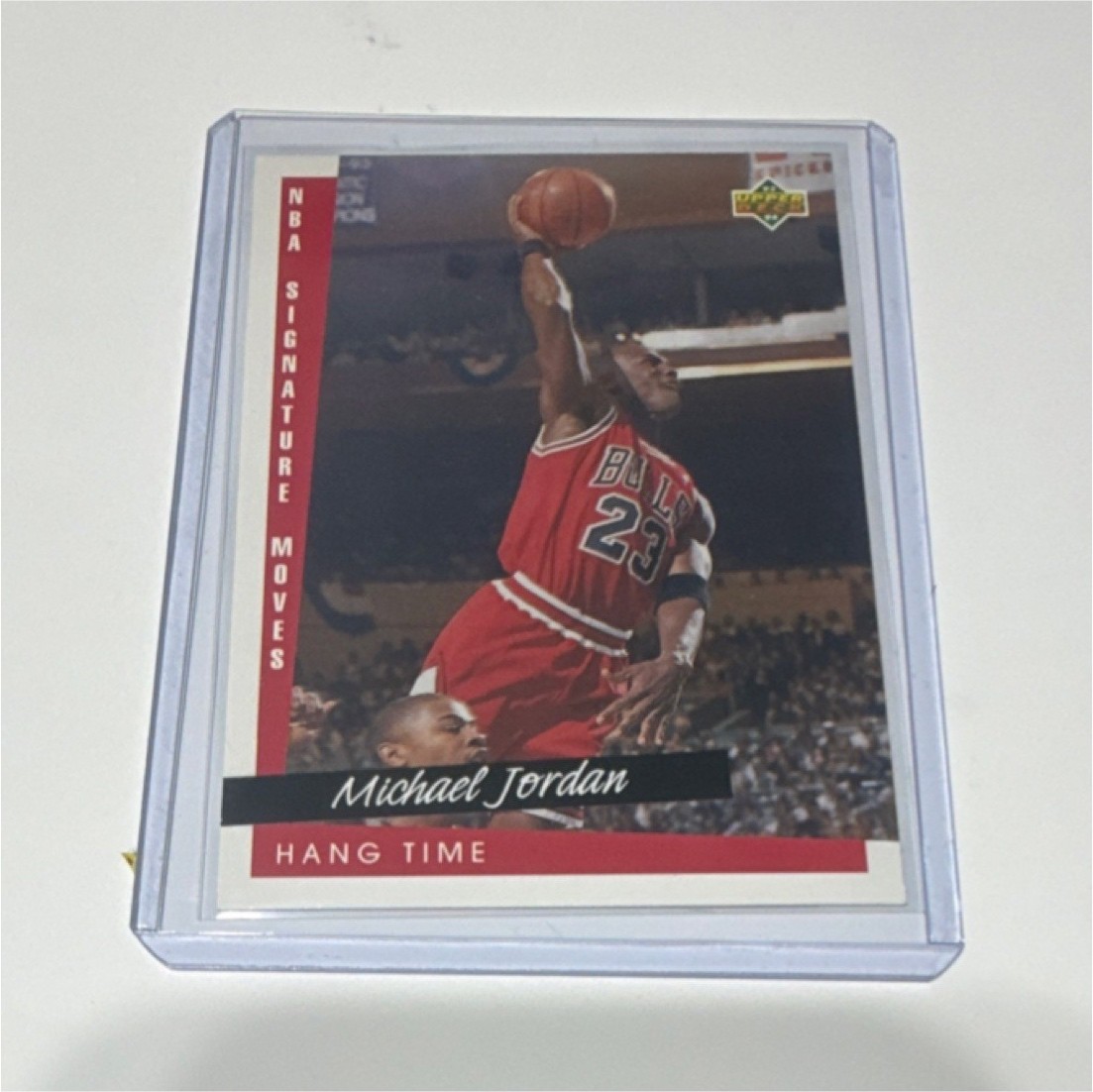 Upper Deck NBA Signature Moves Hang Time #237 Michael Jordan Bulls 1993-94