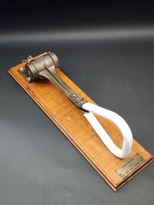 NYC Subway Straphanger 1930s-1940s Mounted Industrial New York City