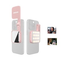 Amaran Go Magnetic Selfie Phone Light Dual LED Light w/ Adjustable Mirror Light