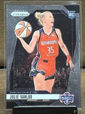 Julie Vanloo RC 2024 Panini Prizm WNBA Base Washington Mystics Rookie #42