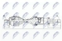 Antriebswelle NTY NPW-VV-019 FüR Volvo S80 1 184