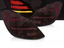 Voll LED SEQ Rückleuchten Set für Mercedes C-Klasse W205 2014-2021 Limo red matt
