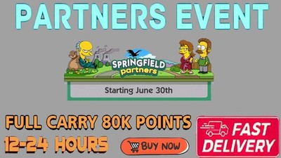 Monopoly_go Partner_Events-1 slot  full carry 80k points Springfield Partners