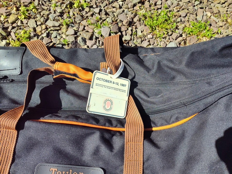 Estuche de viaje Taylormade 1997 Tournament Golf Club bolsa de vuelo marrón/negro Foto 4 de 4