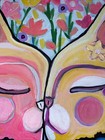 Bunny Friends, Original Hand Made Acrylic Painting on 16x20 Canvas. — photo 8