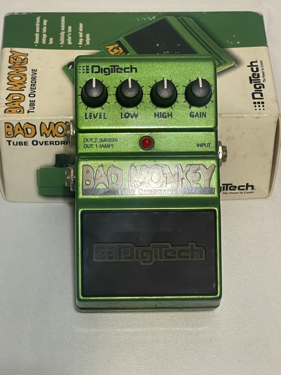 ギター DigiTech BAD MONKEY TUBE OVERDRIVE DigiTech Bad Monkey Tube Overdrive Guitar Effect Pedal Good