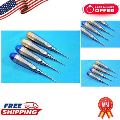Synamed Dental Luxating Elevator Set - Surgical Root Instruments 1.3mm-4mm