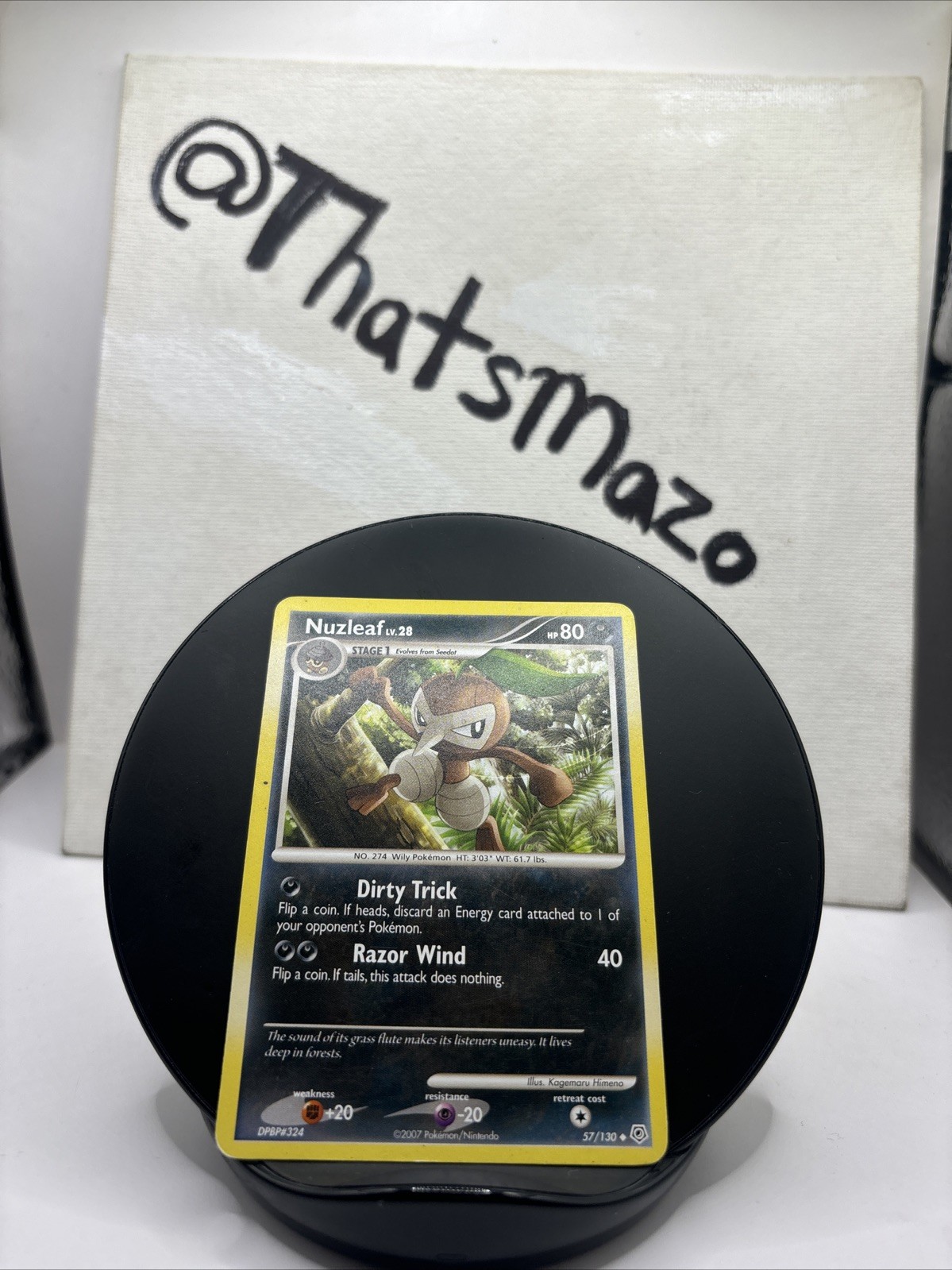 Nuzleaf 57/130 Diamond and Pearl Regular