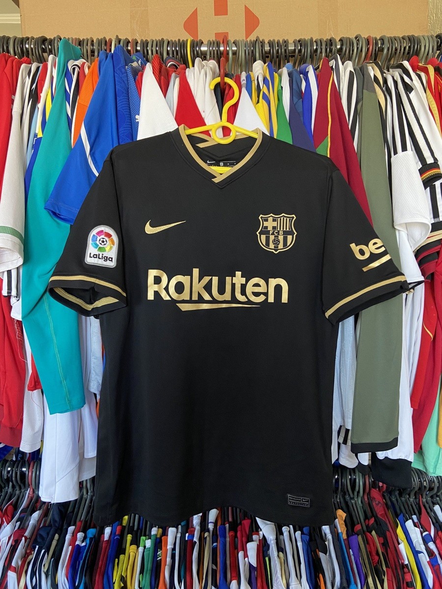 BARCELONA 2020 2021 AWAY FOOTBALL SHIRT SOCCER JERSEY NIKE CD4231