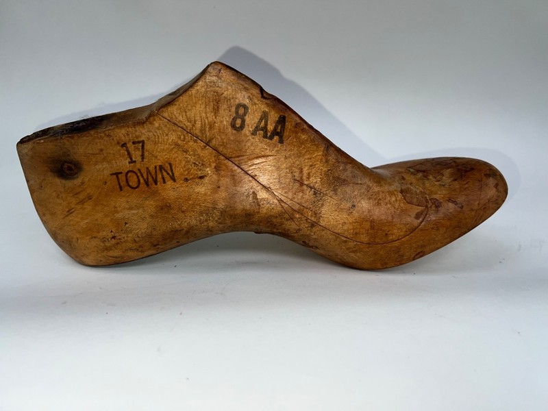 Vintage Wooden Shoe Form