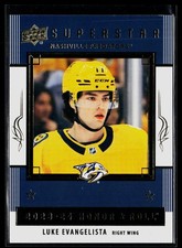 2023-24 Upper Deck #HR40 Luke Evangelista Honor Roll