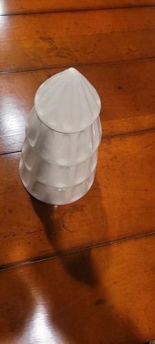 Design Pac White Glazed Ceramic Holiday/Christmas Tree 14" Cookie Jar Container - Picture 21 of 24