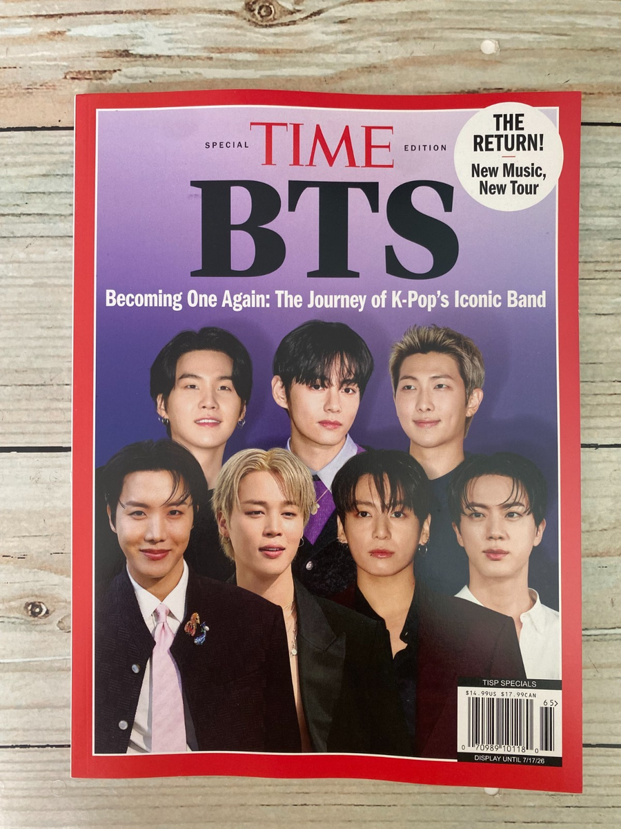 Time Special Edition July 2026 Magazine BTS Becoming one again the