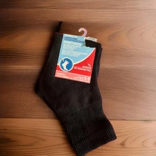 Diabetic Socks Men Women 1 Pair Non Binding Bariatric Lymphedema Sox 