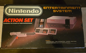 Juego de acci&oacute;n consola dom&eacute;stica Nintendo NES de colecci&oacute;n, completo en caja + Mario/Duck Hunt
