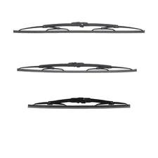 Bosch Front and Rear Windshield Wiper Blade Set Kit For Honda