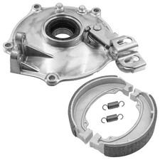 43010-HM8-000 06430-HM8-A00 43410-HM8-000 Rear Brake Panel Set & Shoes For Honda