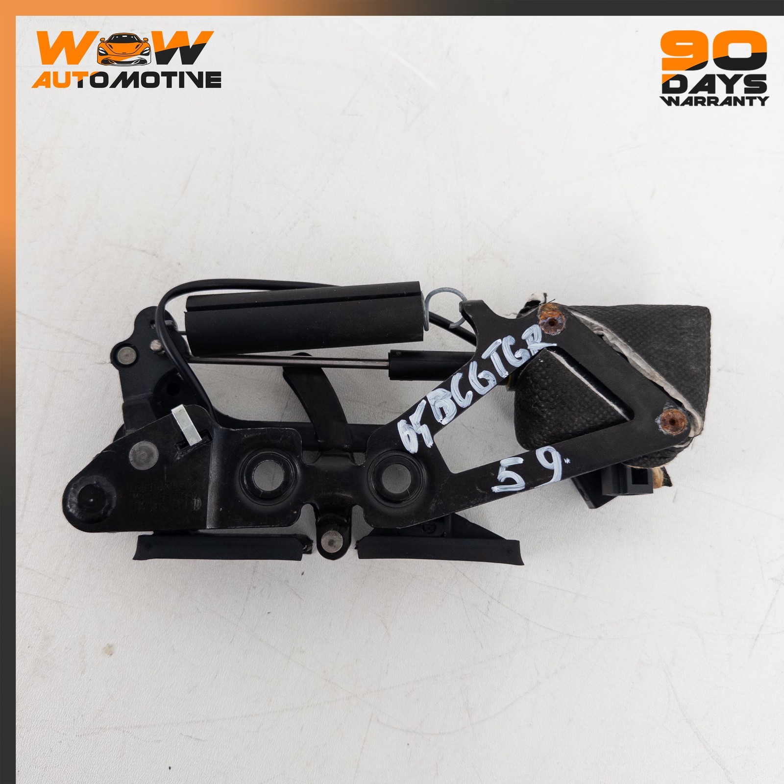 04-10 BENTLEY CONTINENTAL GT COUPE REAR TRUNK LOCK RELEASE LATCH STRIKER OEM