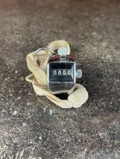 Vintage EDGE Mechanical Hand Tally Counter – 4 Digit Manual Clicker