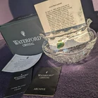 Vintage WATERFORD Crystal Archive Footed BOWL Signed 6" Original Labeled Box