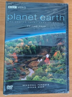 Planet Earth DVD Volume 4 Seasonal Forest Ocean Deep BBC Video 2009