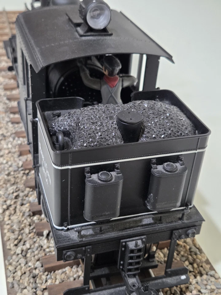 Bachmann Spectrum G 1/20.3 Climax 25t Class B Steam Locomotive - Black Pn81180 - Image 4 of 4