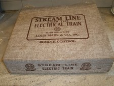 VINTAGE MARX STREAM LINE ELECTRIC TRAIN NEW YORK CENTRAL IN BOX UNTESTED PARTS