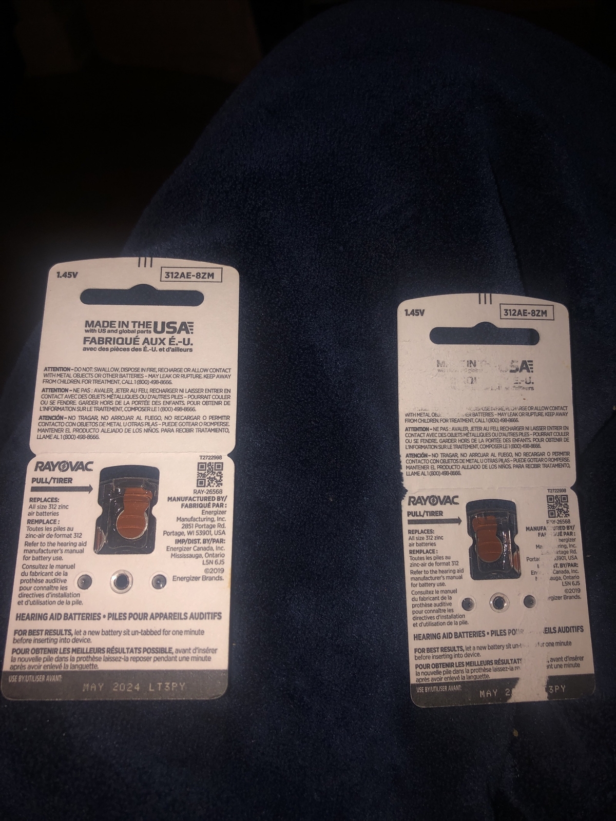 rayovac hearing aid batteries 312 eBay