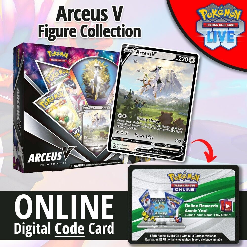 Arceus V - Pokemon PTCGL Codes