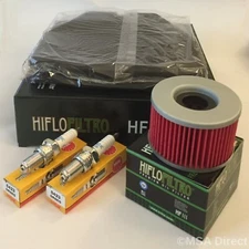 Service Kit For HONDA CB250N / CB400N SUPER DREAM (Filters and NGK Spark Plugs)