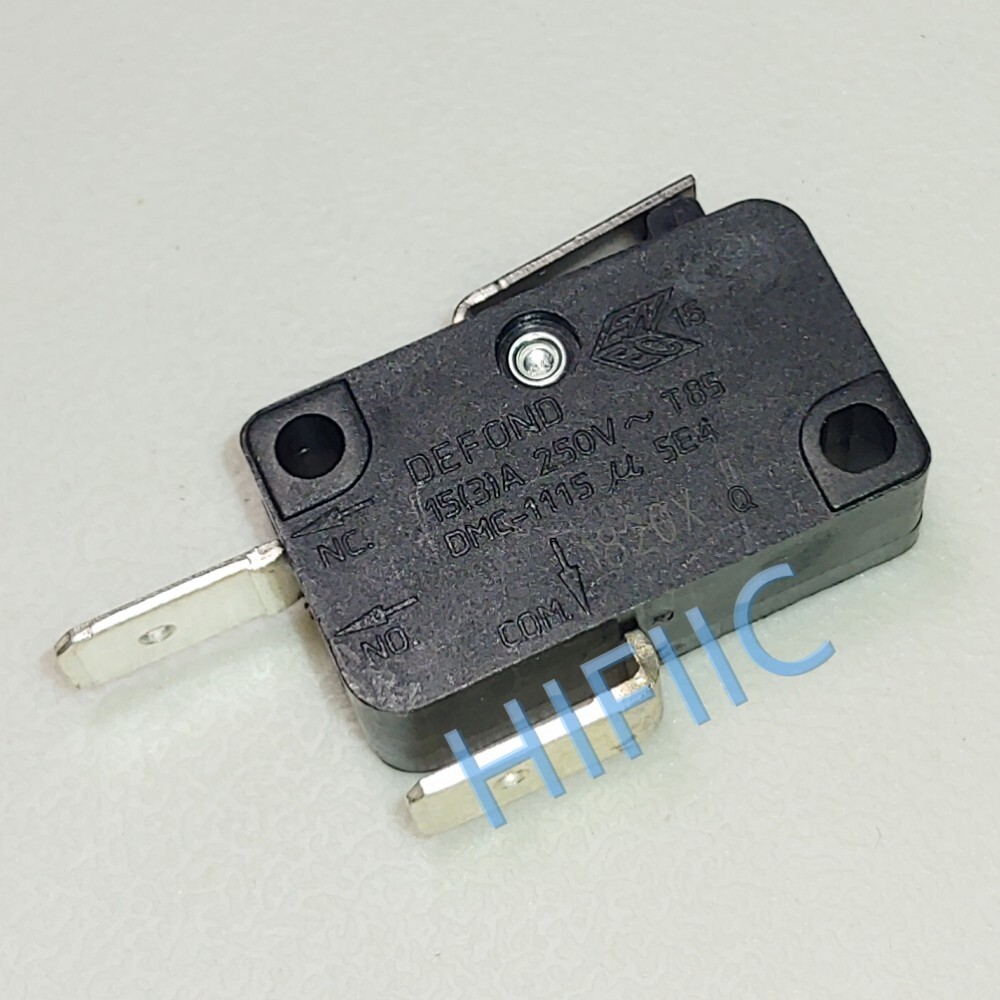 1PCS Defond DMC-1115 Micro Limit Switch 15A 250VAC T125 With 1PCS Defond DMC-1115 Micro Limit Switch 15A 250VAC T125 With