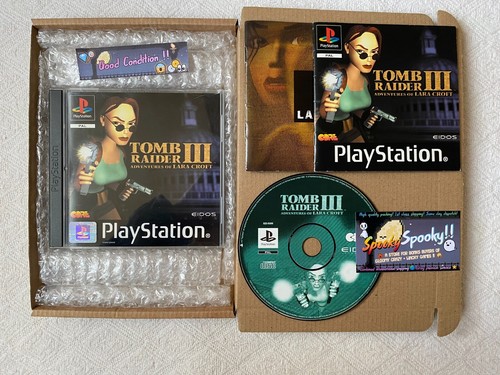 Tomb Raider III PS1 - UK PAL GC - High Quality Packing - Tracked - Picture 12 of 12
