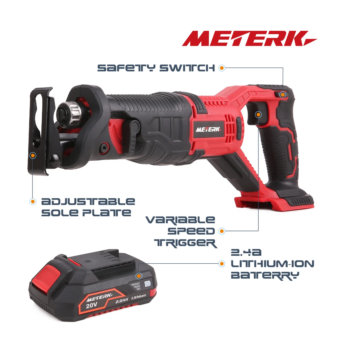 Meterk reciprocating saw deals