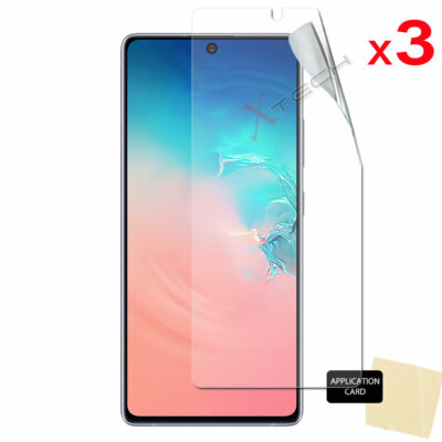 Pack of Samsung Galaxy S10 Lite CLEAR Screen Protector Cover