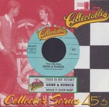 Gene & Eunice - This Is My Story Collectables 6173 Vinyl 45 rpm Record