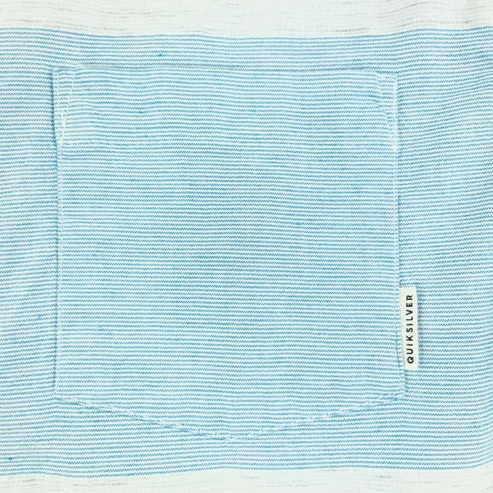 Quicksilver Shirt Men XL Extra Large Blue Stripe Casual Surf Beach Camp Outdoor - Image 3 of 4