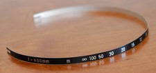 Nikon F 400mm METER Distance Scale for Super Telephoto lens with Focusing Unit