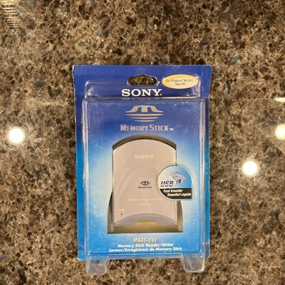 Sony MSAC-US1 Memory Stick Reader/Writer - USB Fast Transfer Factory Sealed NEW