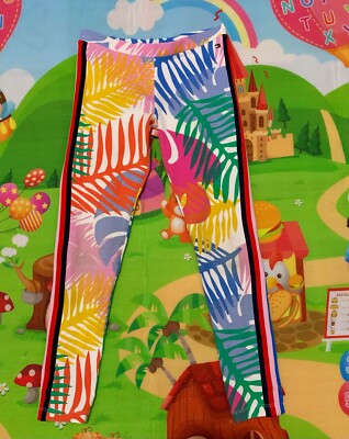 Tommy Hilfiger Floral Print Legging for Girls, Size L/G (12-14), Fit 8-10